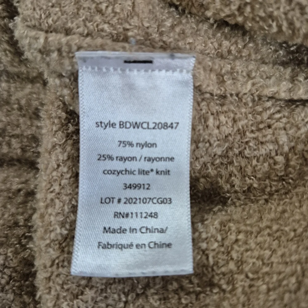 Barefoot Dreams Cozy Chic Lite Half Zip Poncho Pullover Small/Medium - Picture 3 of 10